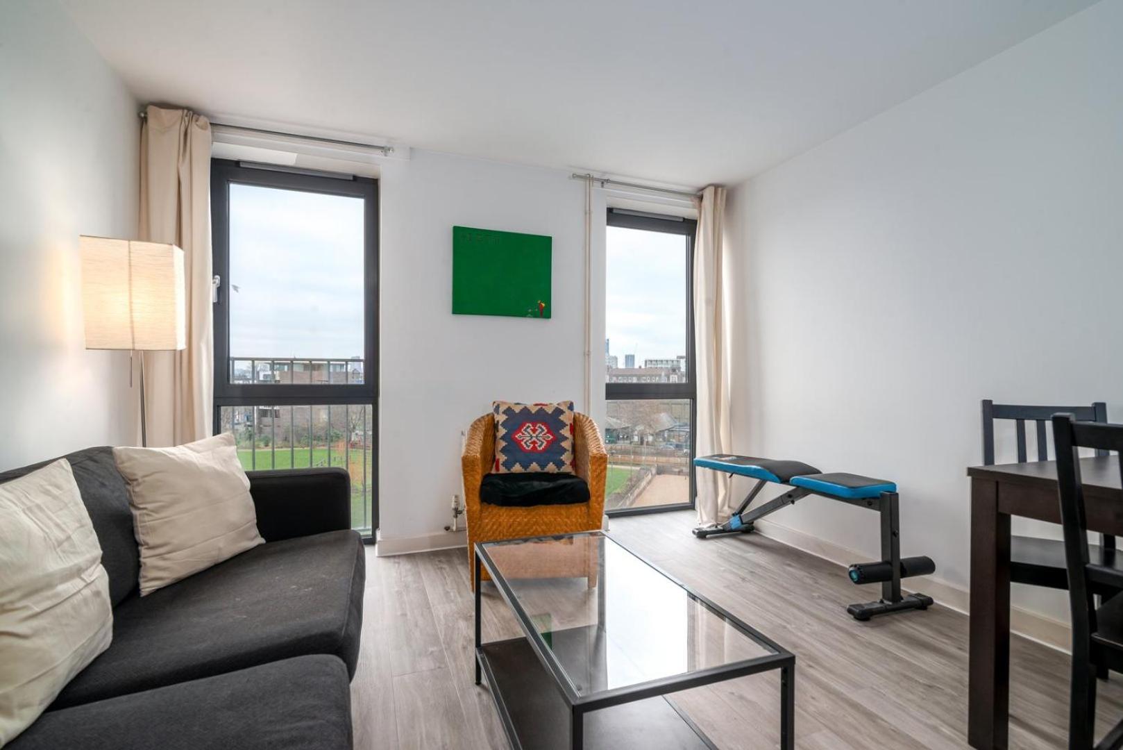 런던 Guestready - 1 Bed Apt With City Views, Vauxhall 아파트 외부 사진