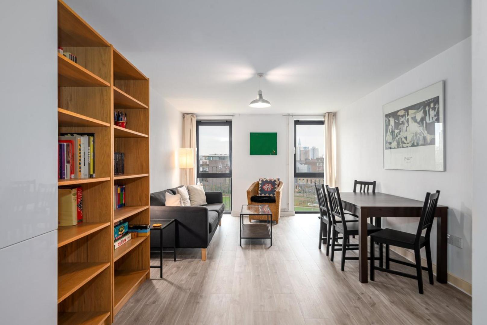 런던 Guestready - 1 Bed Apt With City Views, Vauxhall 아파트 외부 사진